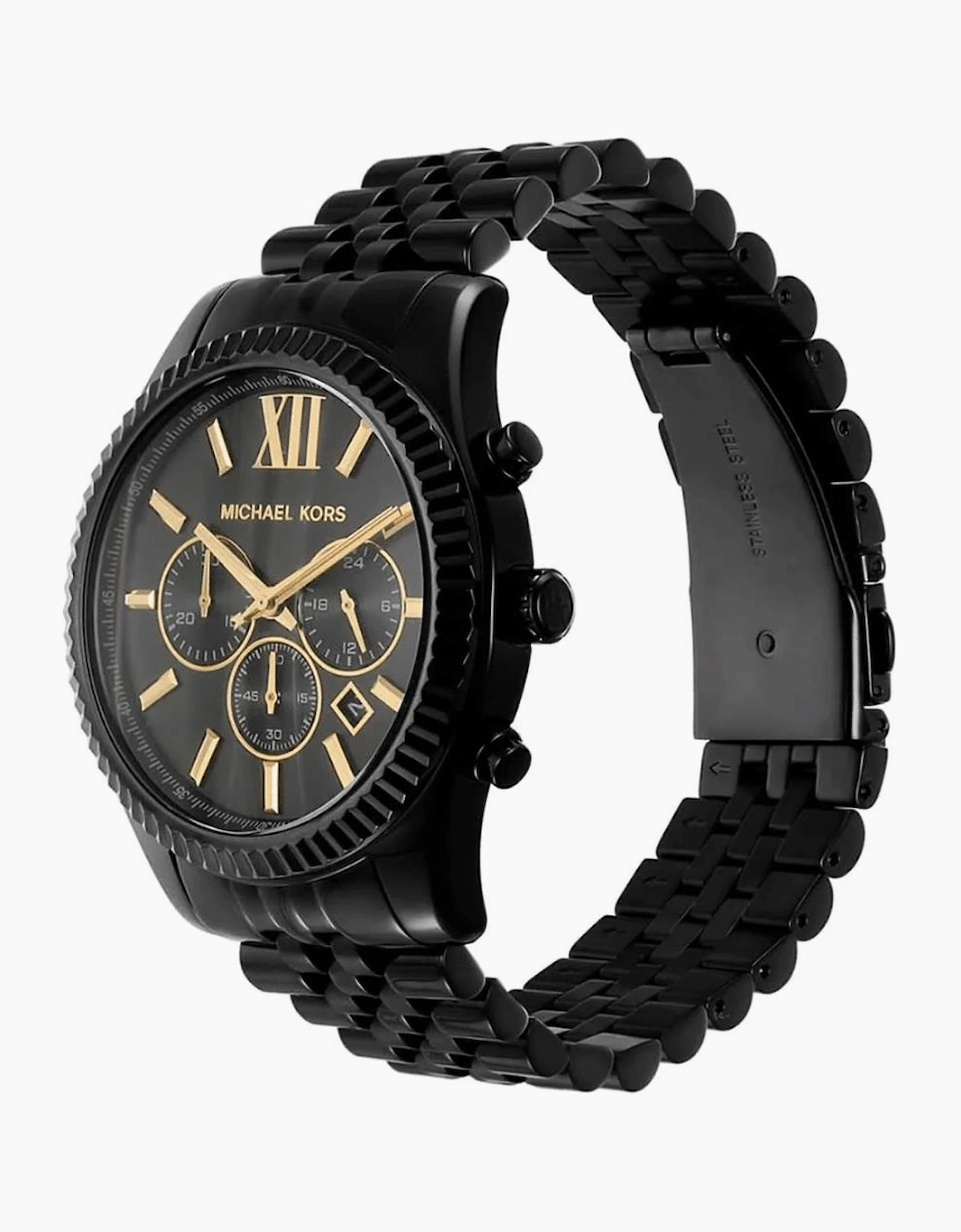 MK8603 Lexington Chronograph Black Dial Men's Watch