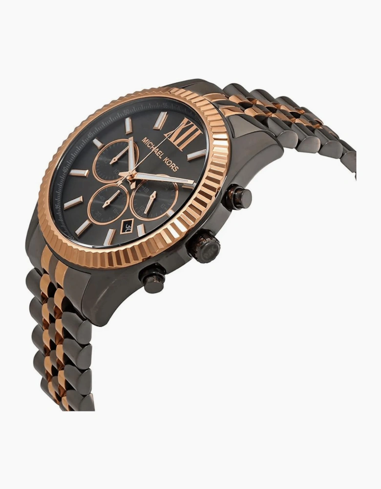 MK8561 Lexington Chronograph Grey Dial Men's Watch