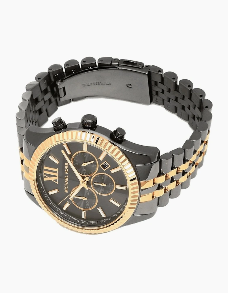 MK8561 Lexington Chronograph Grey Dial Men's Watch