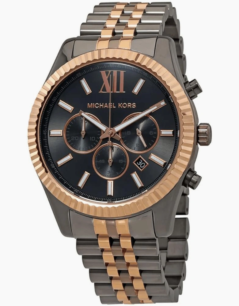MK8561 Lexington Chronograph Grey Dial Men's Watch