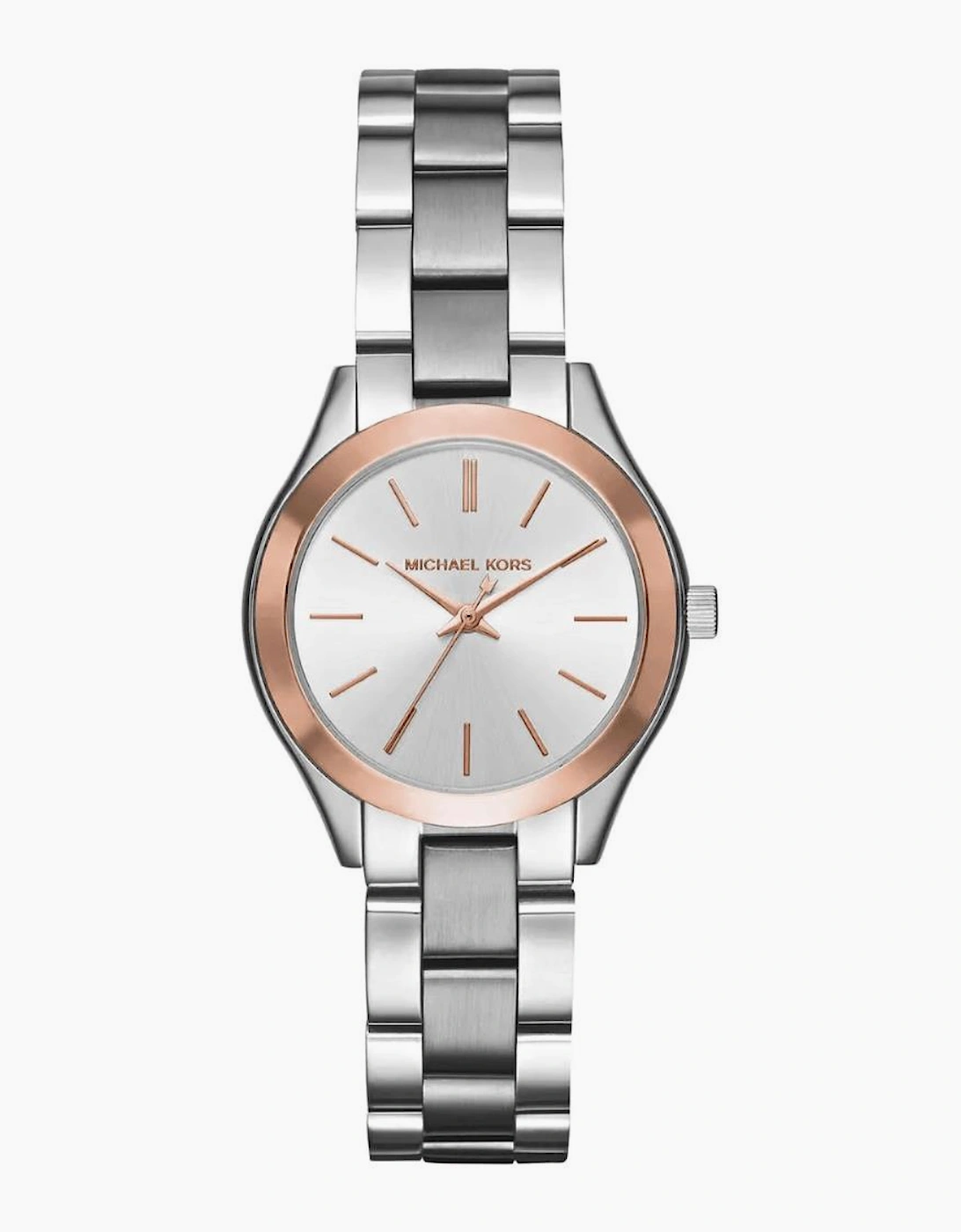 Michael Kors Women's Michael Kors MK3514 Mini Slim Runway Ladies Watch - Silver