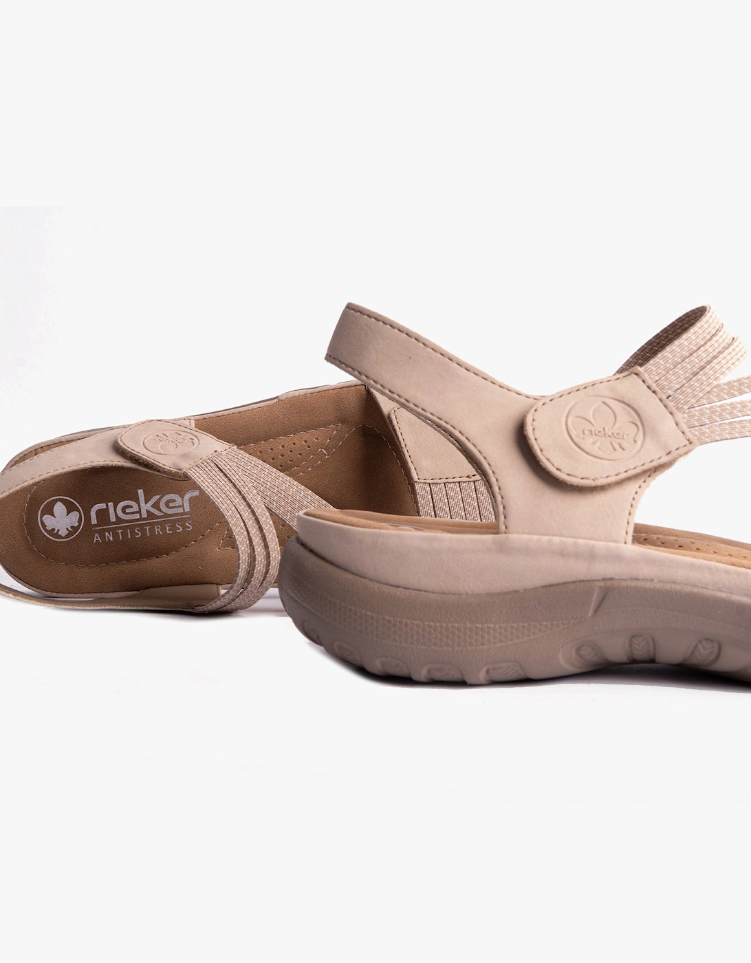 64870-62 Womens Sandals Beige