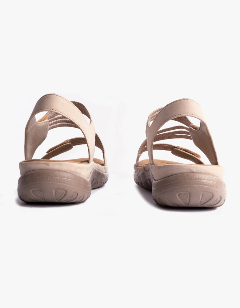 64870-62 Womens Sandals Beige