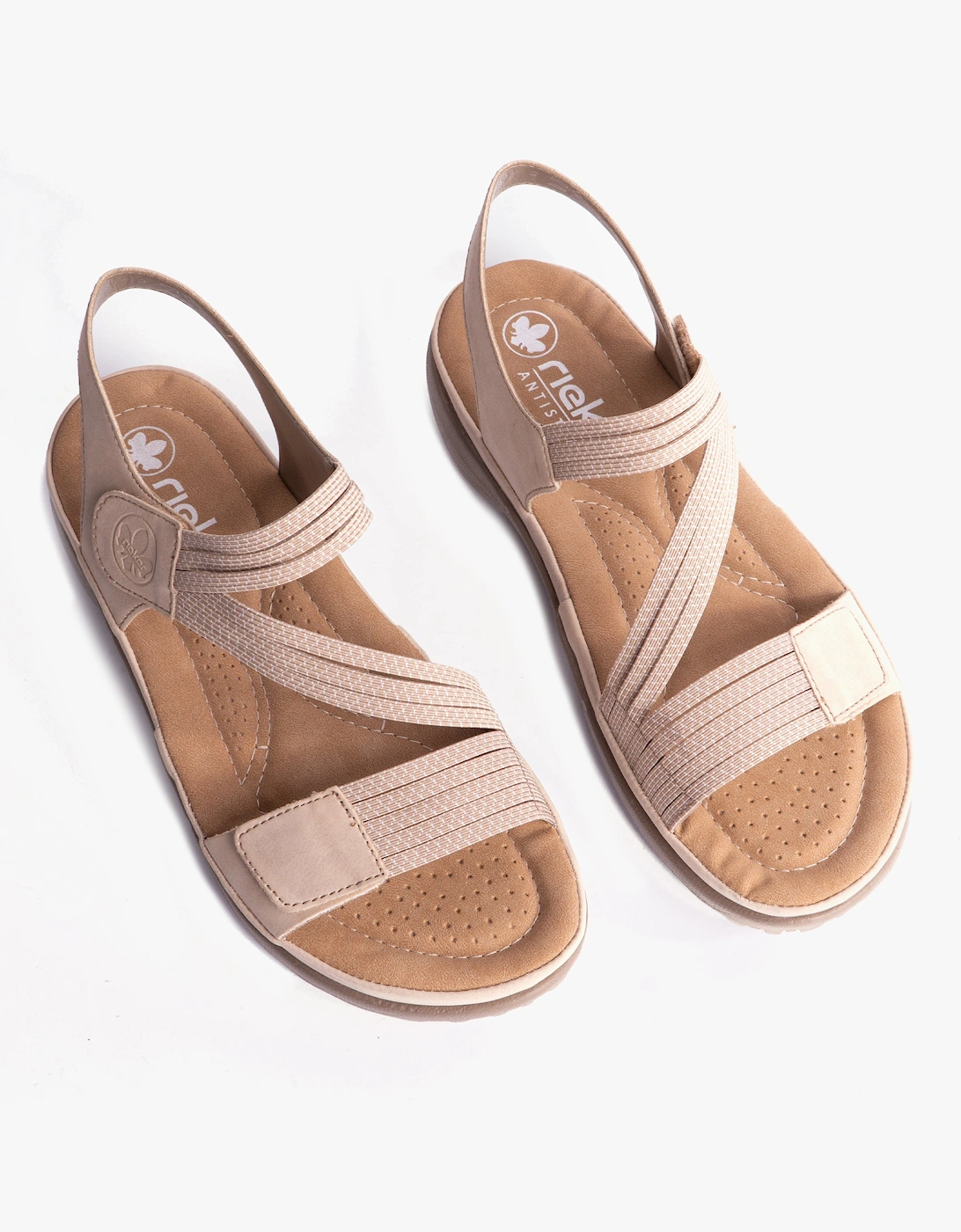 64870-62 Womens Sandals Beige