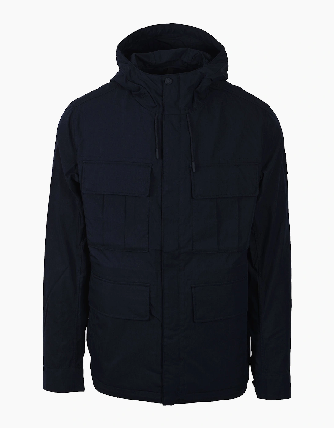 Belstaff Men's Navy Cargo Jacket Dark Ink  42 Size Xl