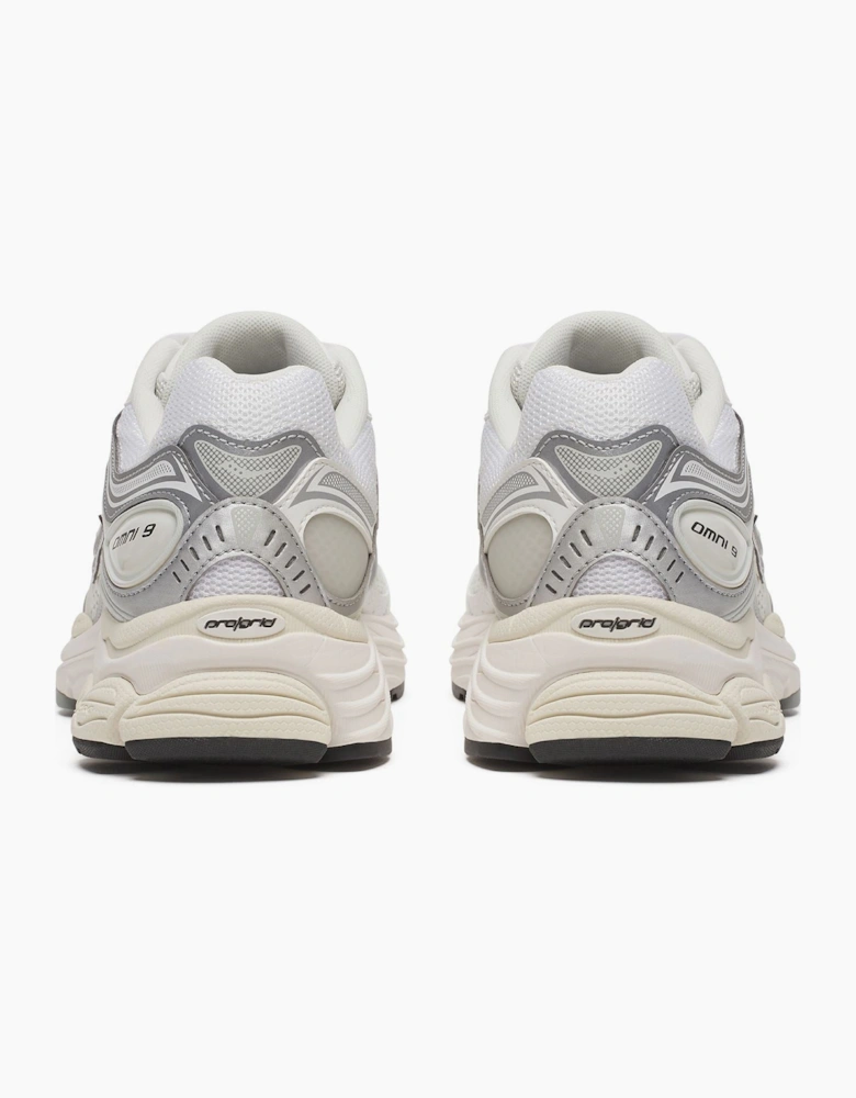 ProGrid Omni 9 White/Silver Trainers
