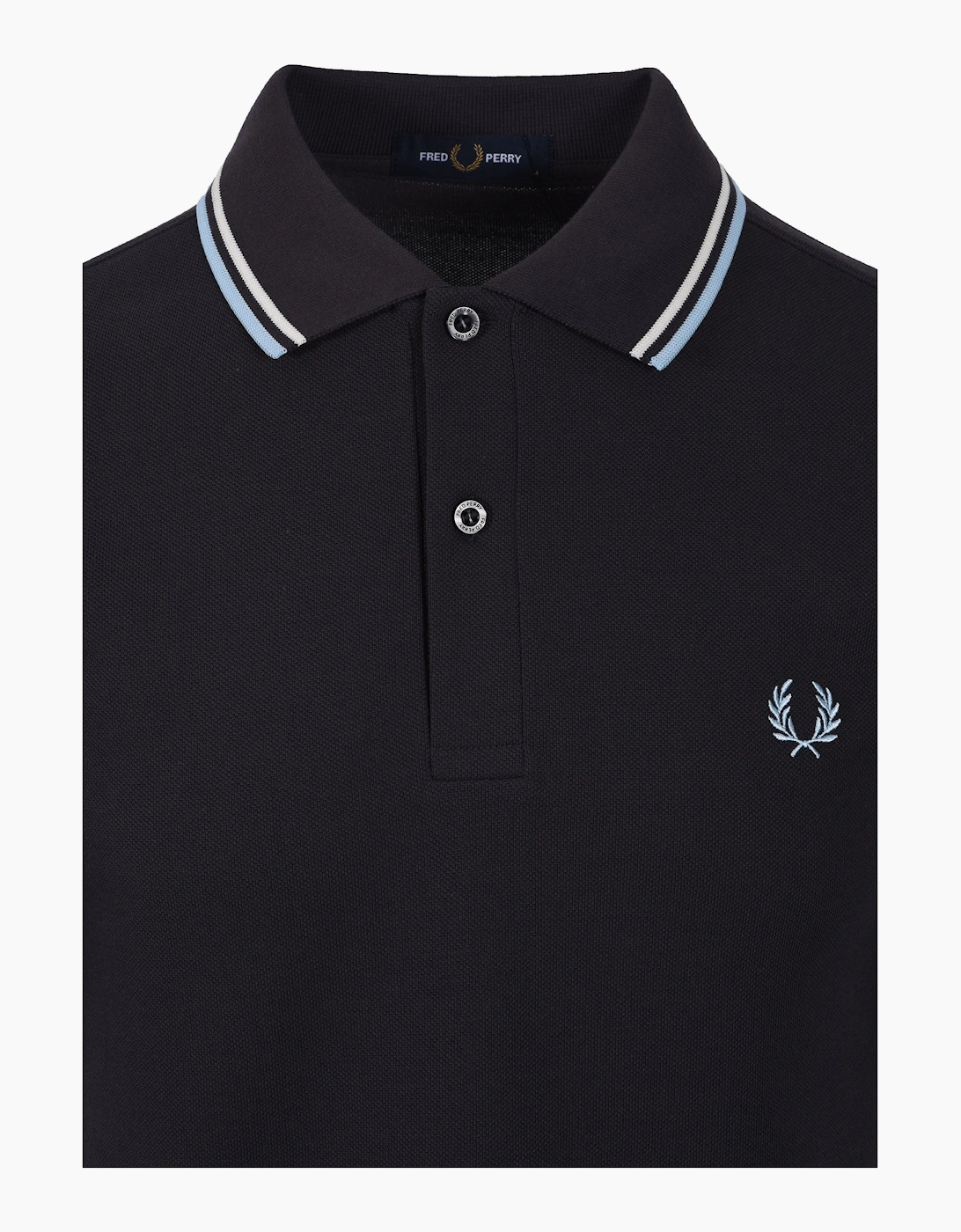 TWIN TIPPED POLO ANCHOR GREY/ECRU/BLUE