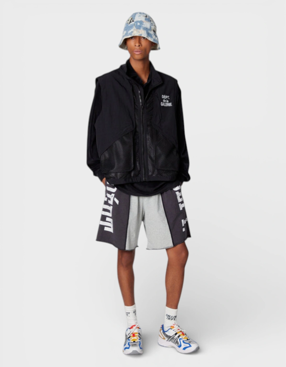 Session Shorts Heather Grey Black