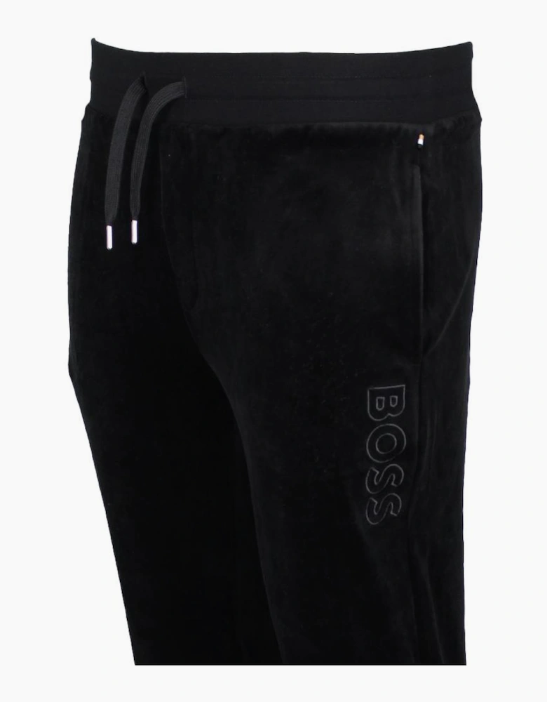 BOSS Velour Pants, Black