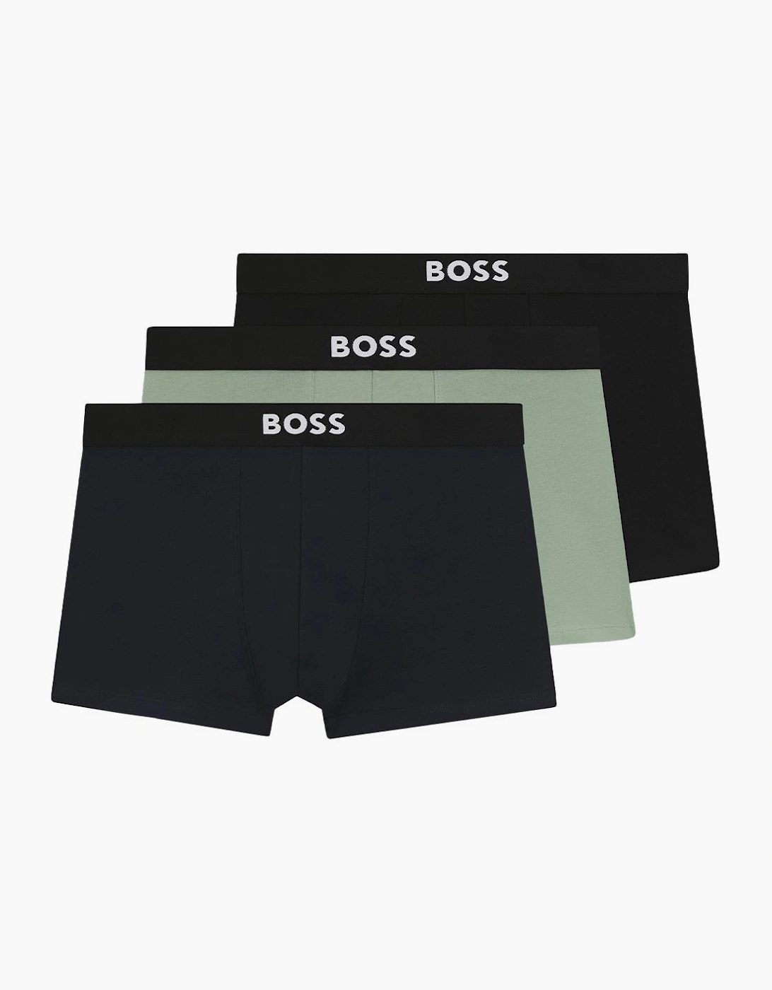 BOSS Trunk 3-Pack BOSS ONE, Olive/Navy/Black, 2 of 1