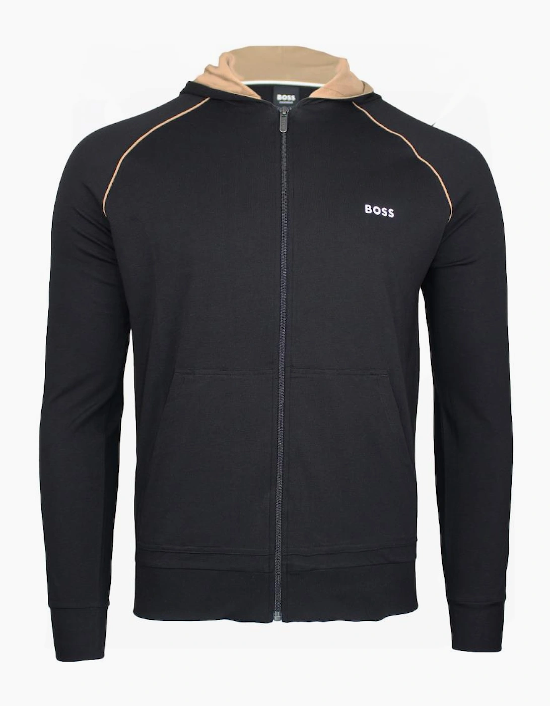 BOSS Mix&Match Hooded Jacket , Black, 2 of 1