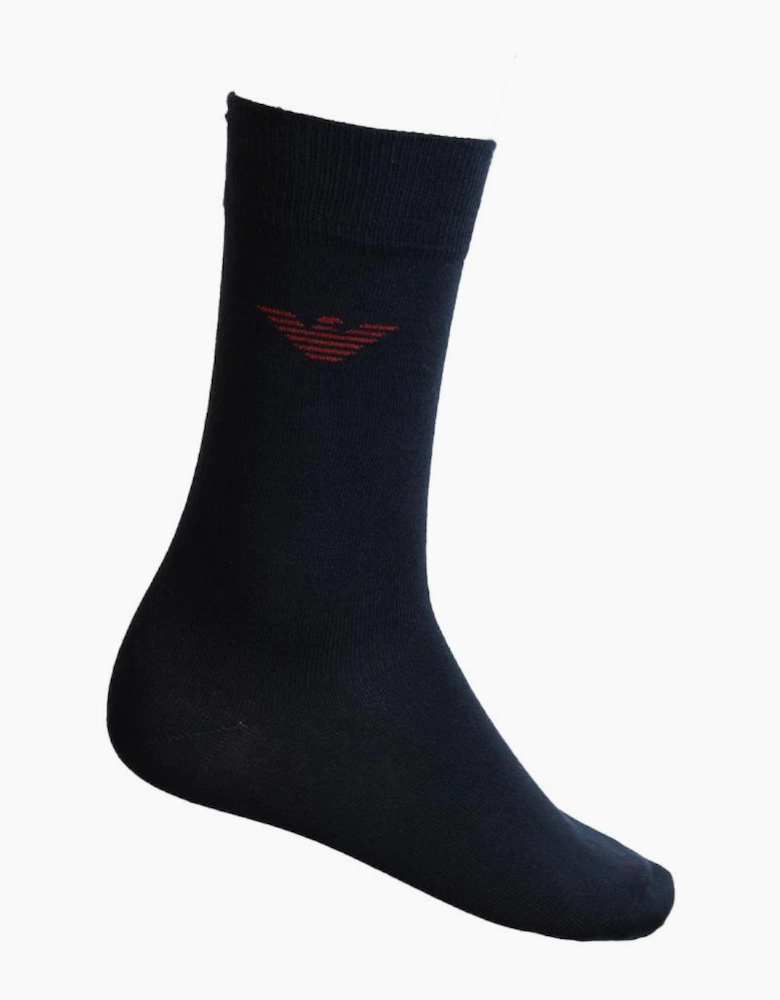 Men's Underwear Set, Rhubarb Check/Armani Blue