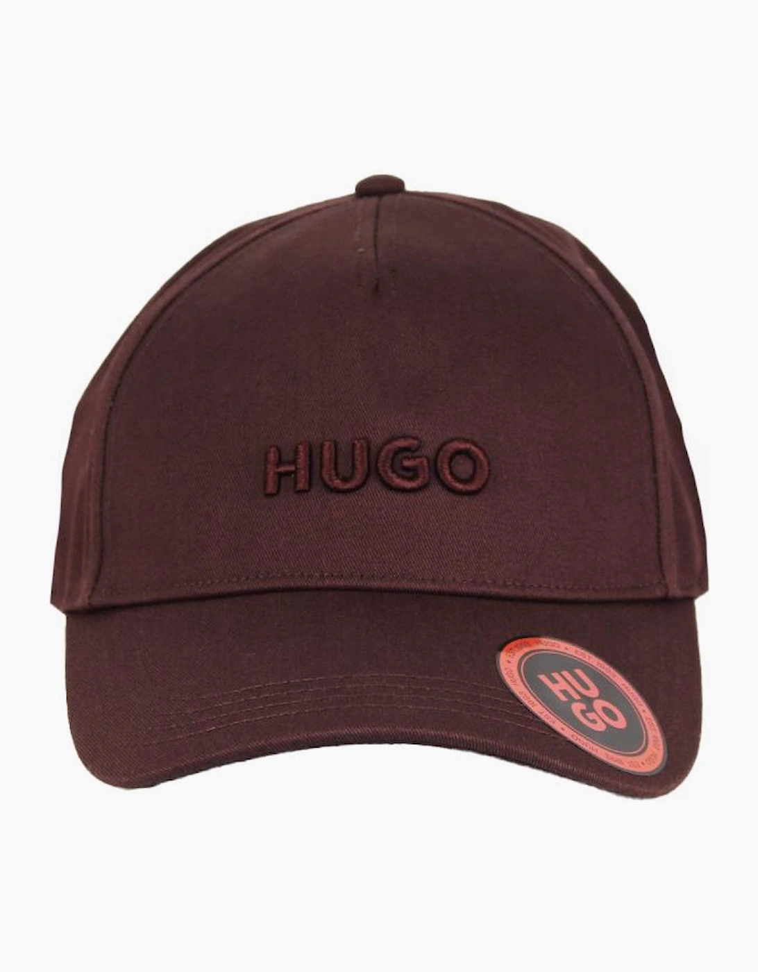HUGO Jude Embroidered Logo Baseball Cap, Brown