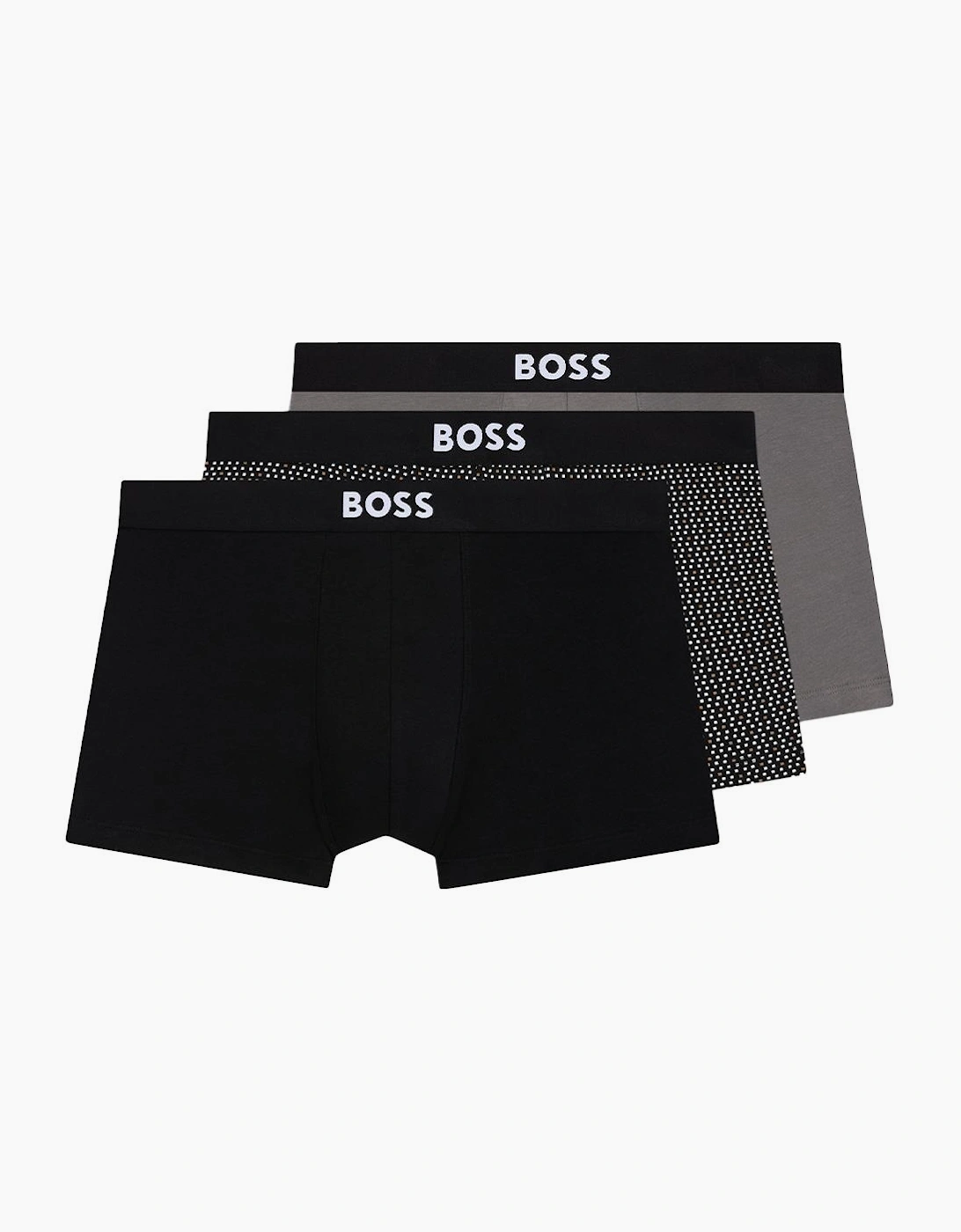 BOSS Trunk 3-Pack BOSS ONE D, Black, Grey, 2 of 1