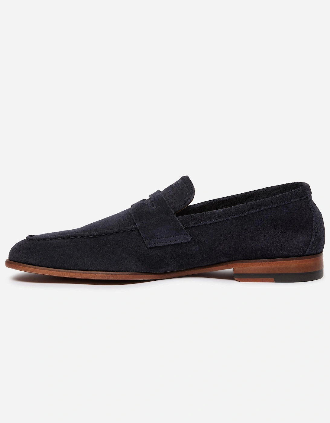 Keyworth Suede Mens Loafers - Navy