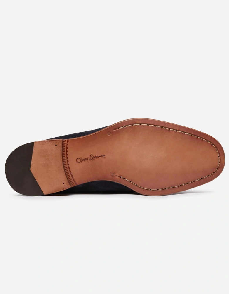 Keyworth Suede Mens Loafers - Navy