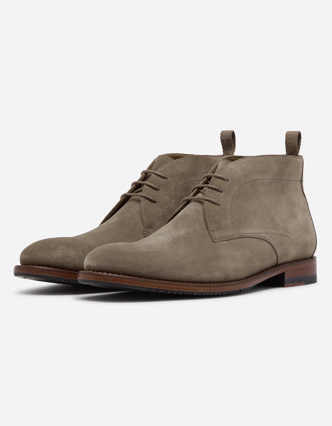 Farleton Suede Mens Chukka Boot - Taupe, 5 of 4