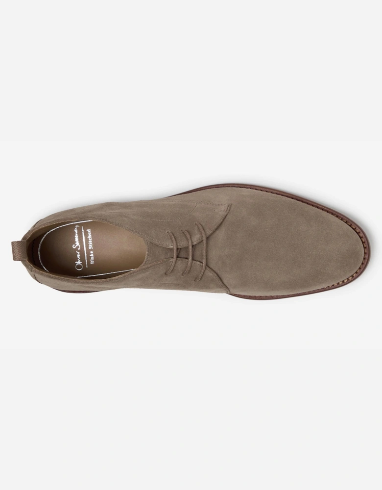 Farleton Suede Mens Chukka Boot - Taupe