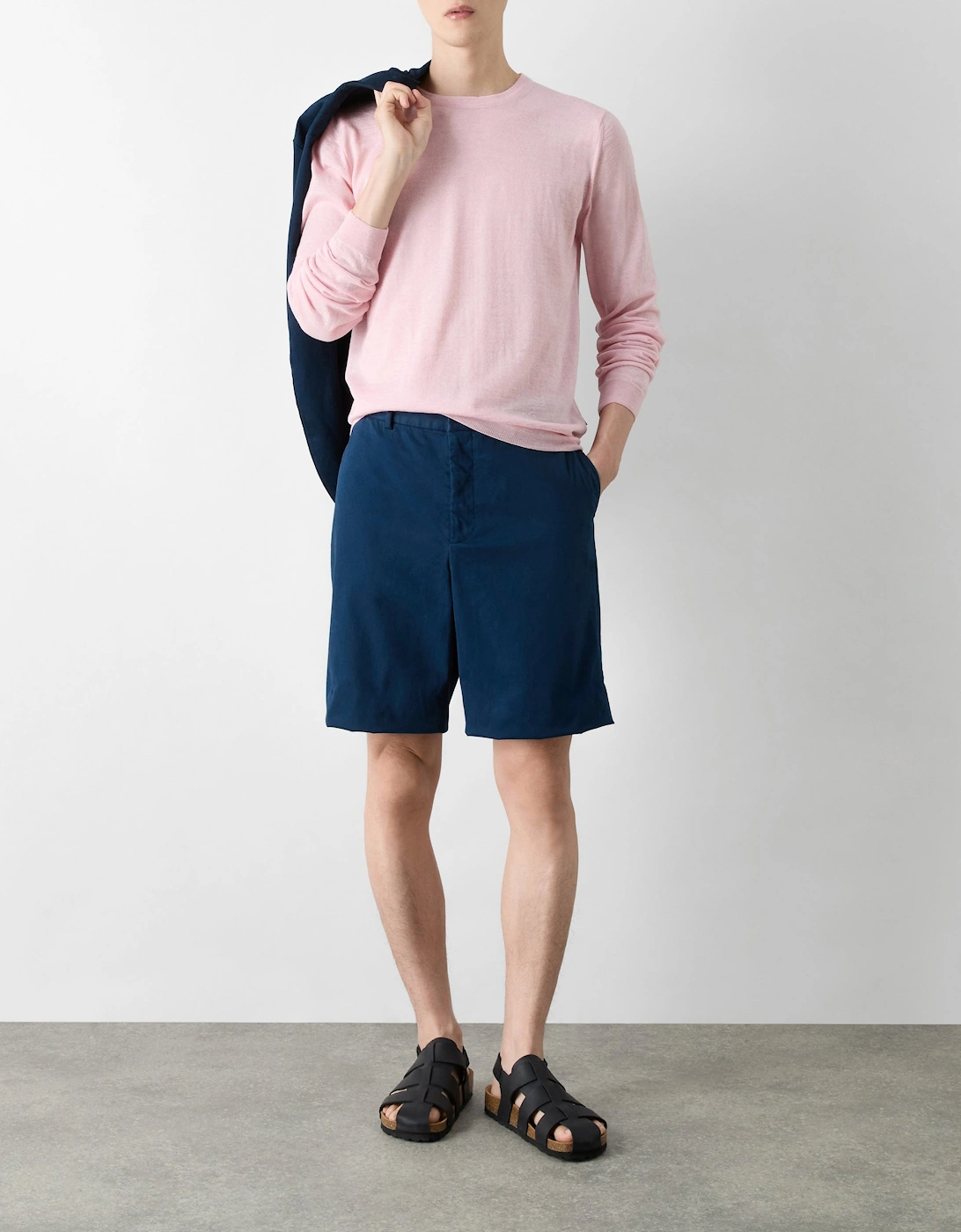 Sistelo Mens Chino Shorts - Dark Navy