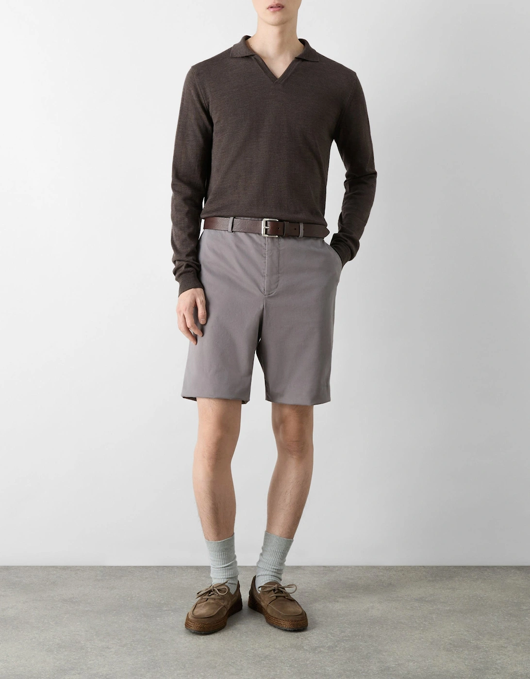 Sistelo Mens Chino Shorts - Mocha