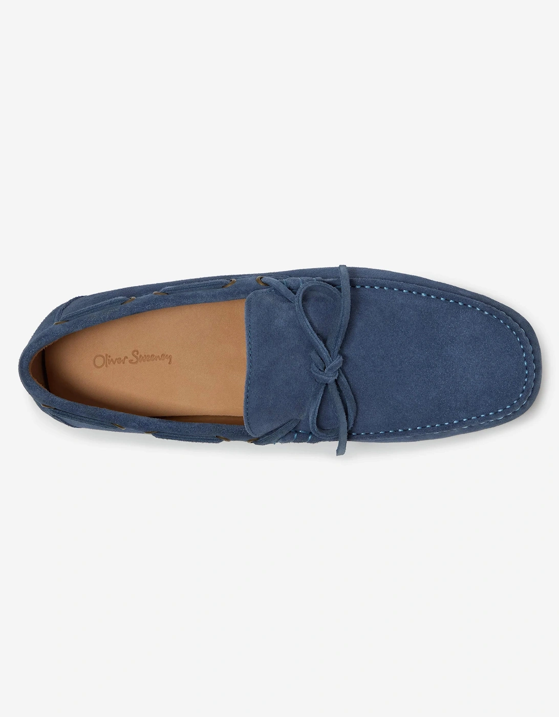 Cano Suede Mens Driving Shoes - Blue