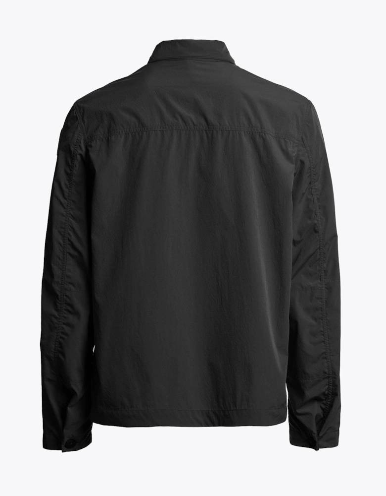 Elgin Mens Overshirt - Black 541