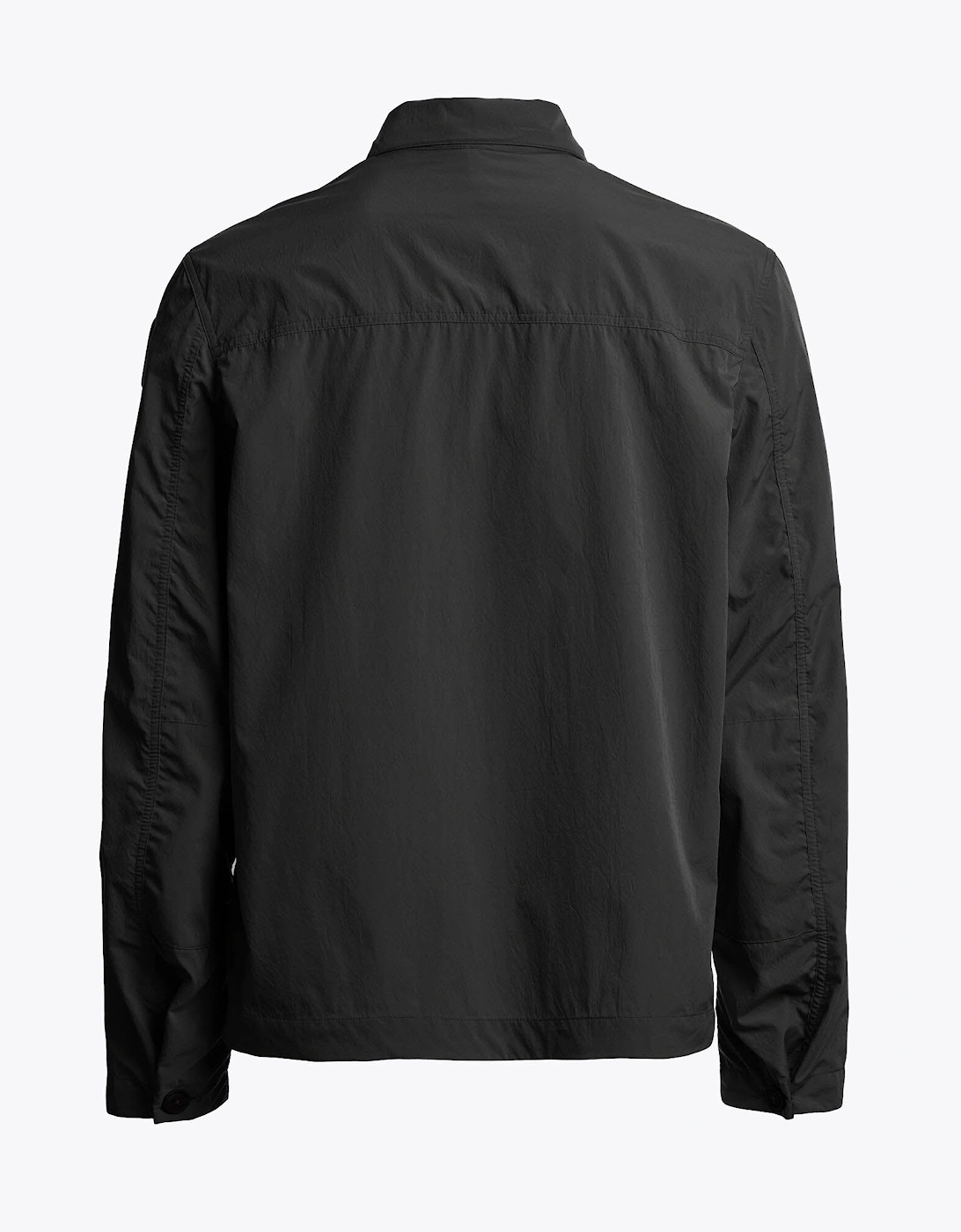 Elgin Mens Overshirt - Black 541