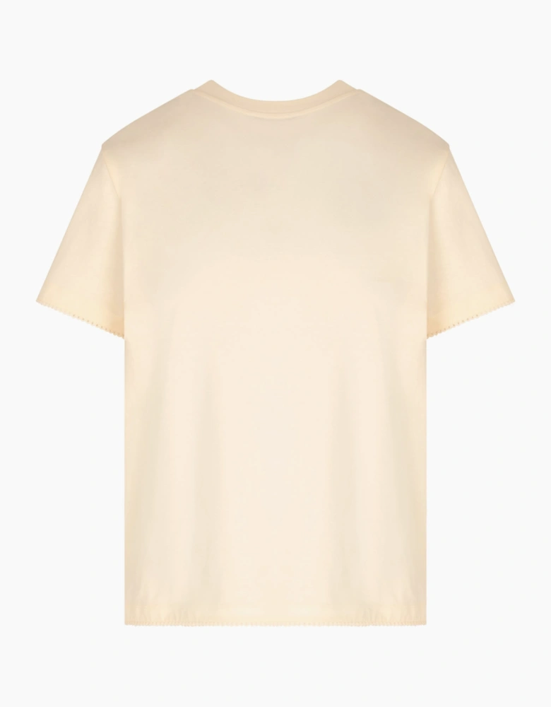 WOMENS COTTON TRIM T SHIRT