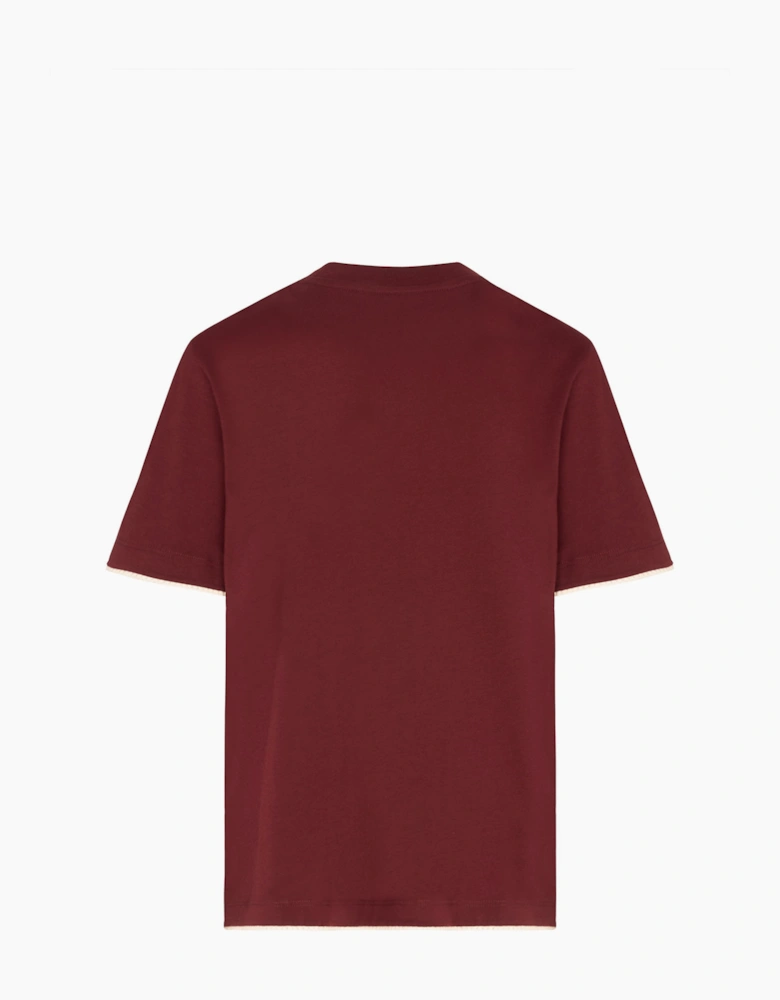 WOMENS COTTON TRIM T SHIRT