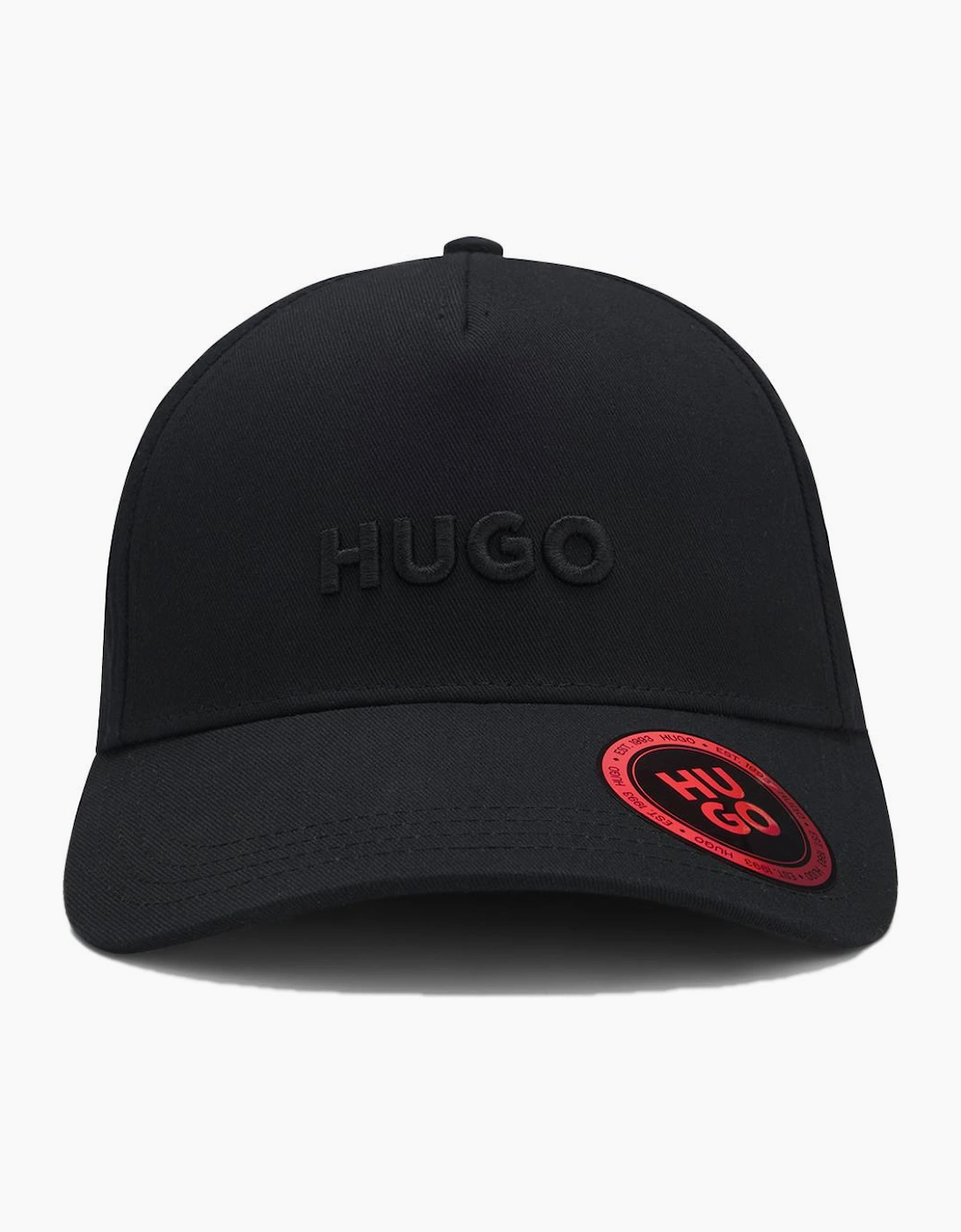 HUGO Jude Embroidered Logo Baseball Cap, Black, 2 of 1