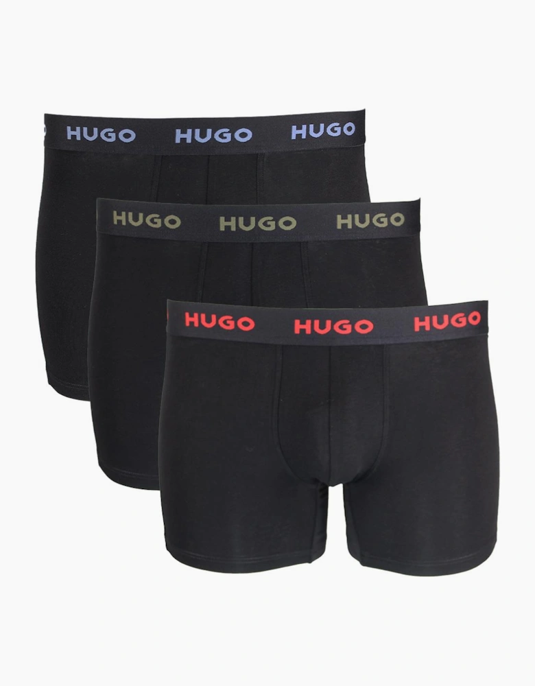 HUGO 3-Pack Boxer Briefs, Black