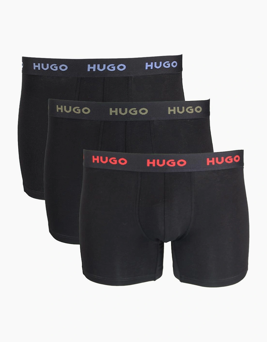 HUGO 3-Pack Boxer Briefs, Black, 4 of 3