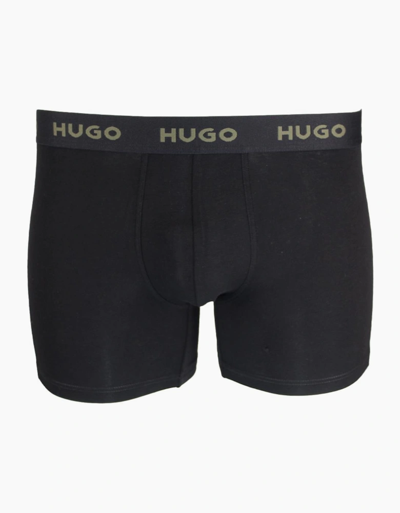 HUGO 3-Pack Boxer Briefs, Black
