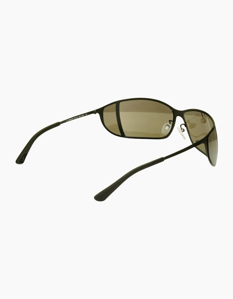 Brown Lens Black Sunglasses