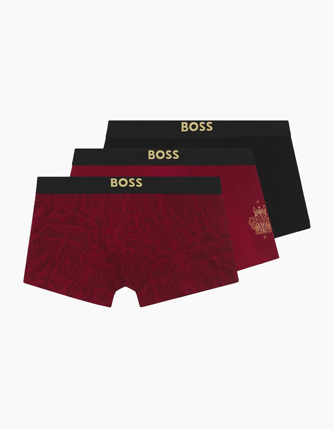 BOSS Special Edition Trunk 3-Pack CNY, Horse Open Red, 2 of 1