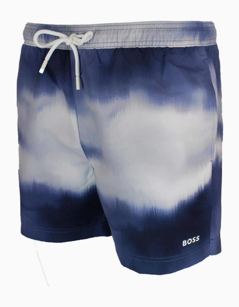 BOSS Two Tone Swim Shorts, Pastel Blue
