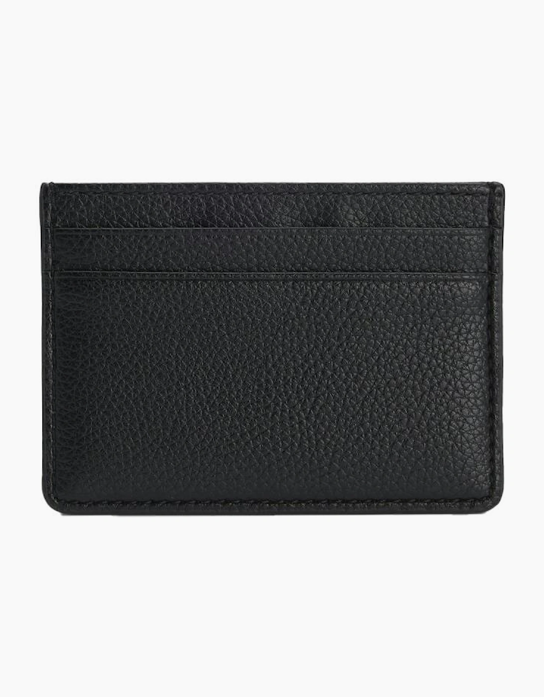 BOSS Ray N Faux Leather Card holder, Black