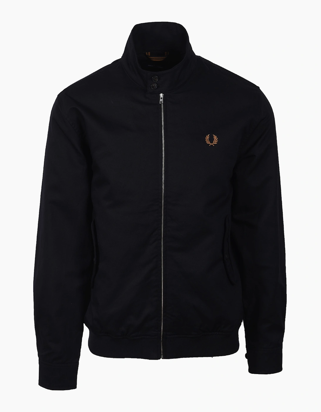 TWILL HARRINGTON JACKET BLACK, 5 of 4