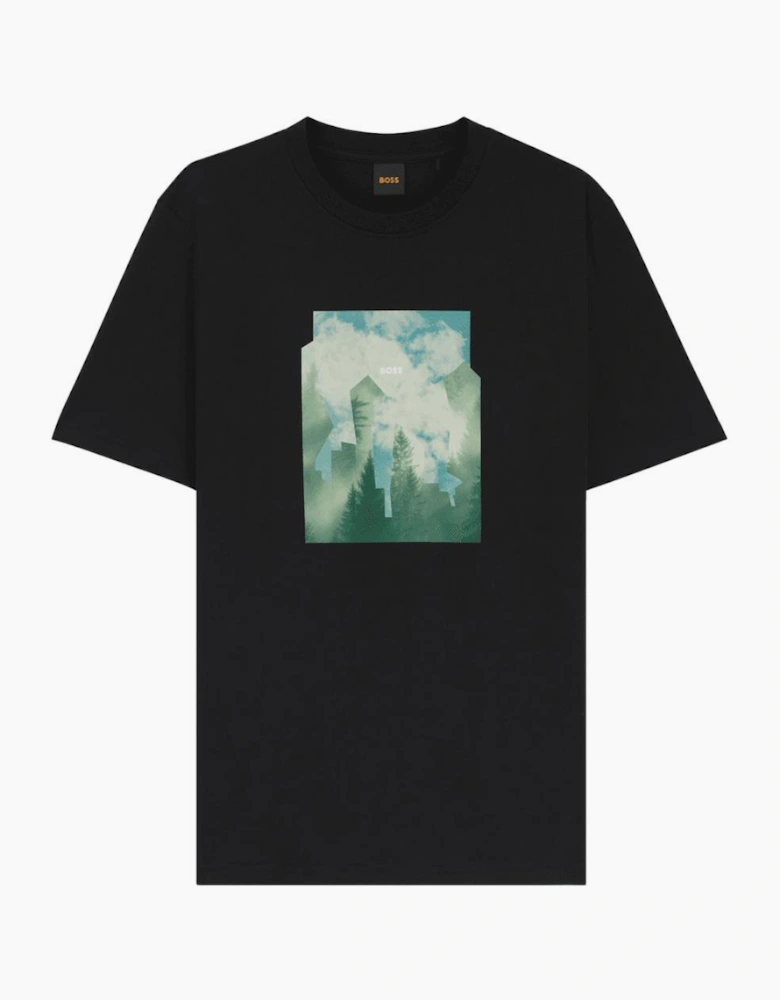 Te_Cover City Logo Black T-Shirt