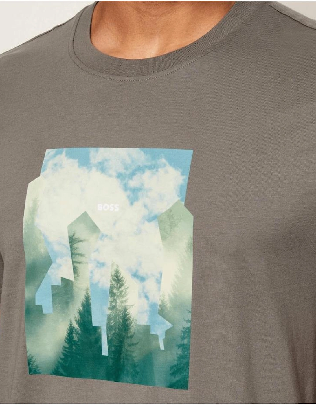 Te_Cover City Logo Grey/Green T-Shirt