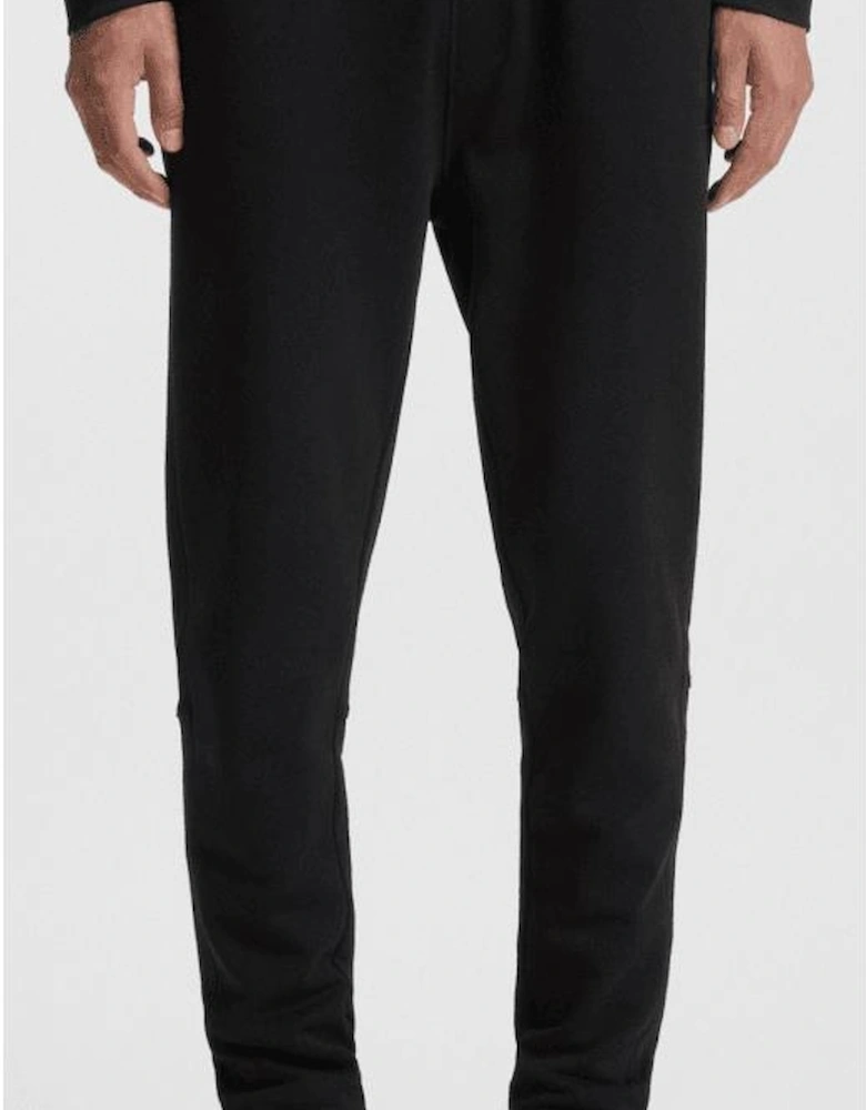 Zetrust Quarter Zip Black Cotton Tracksuit