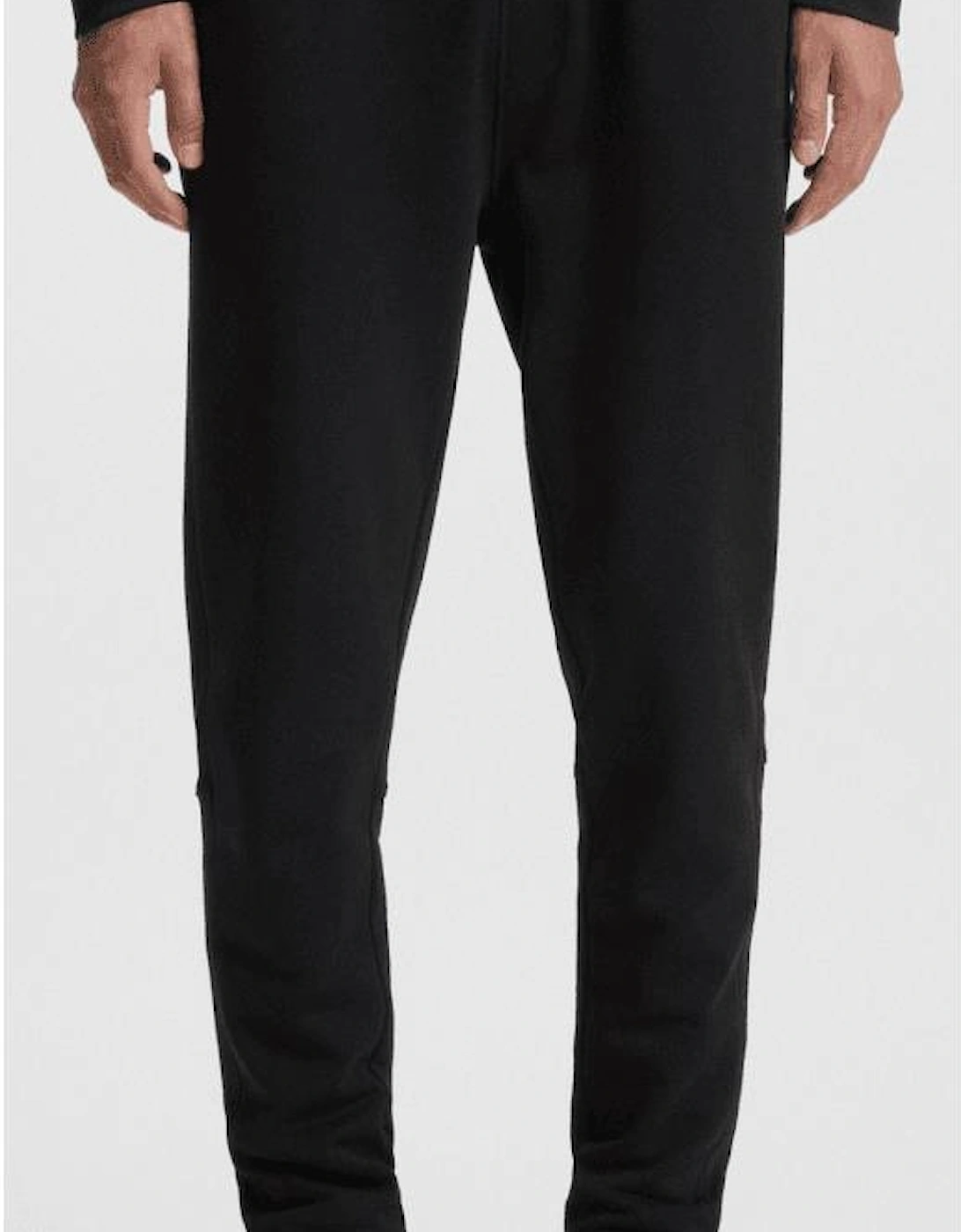 Zetrust Quarter Zip Black Cotton Tracksuit