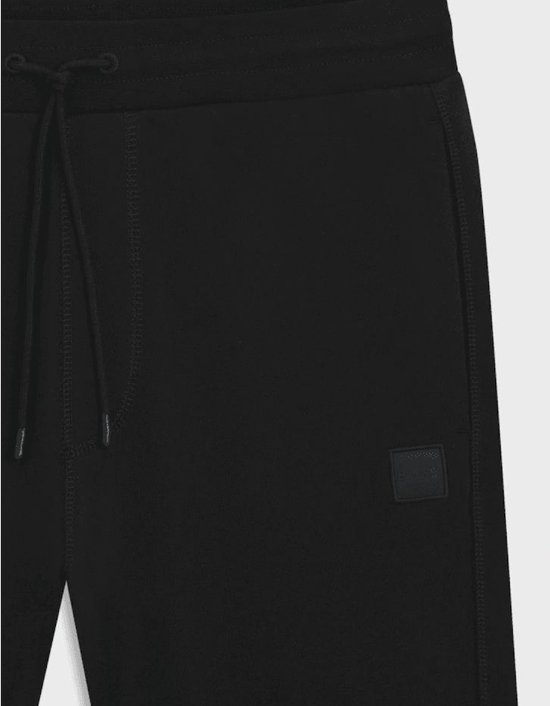 Zetrust Quarter Zip Black Cotton Tracksuit