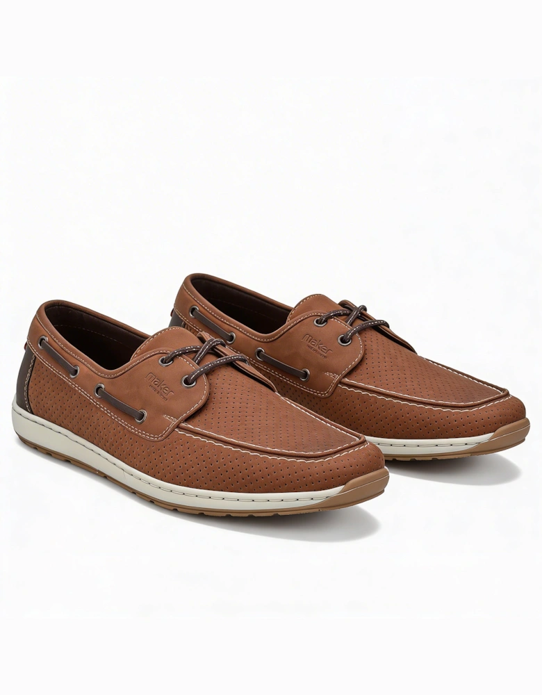 GUIDO Mens Loafer Shoes Brown