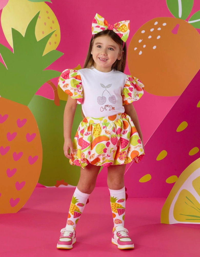 TIA TUTTI FRUITTI SKIRT SET