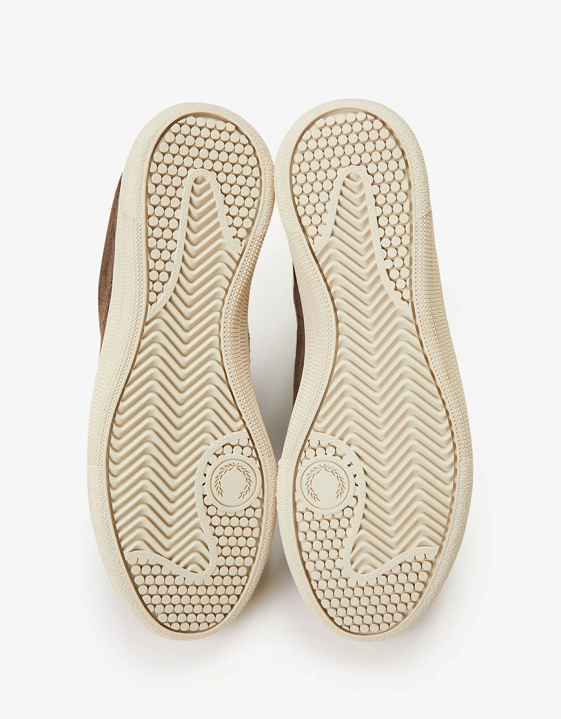 Tennis Shoe Suede Men's Tobacco/Ice Cream Trainers