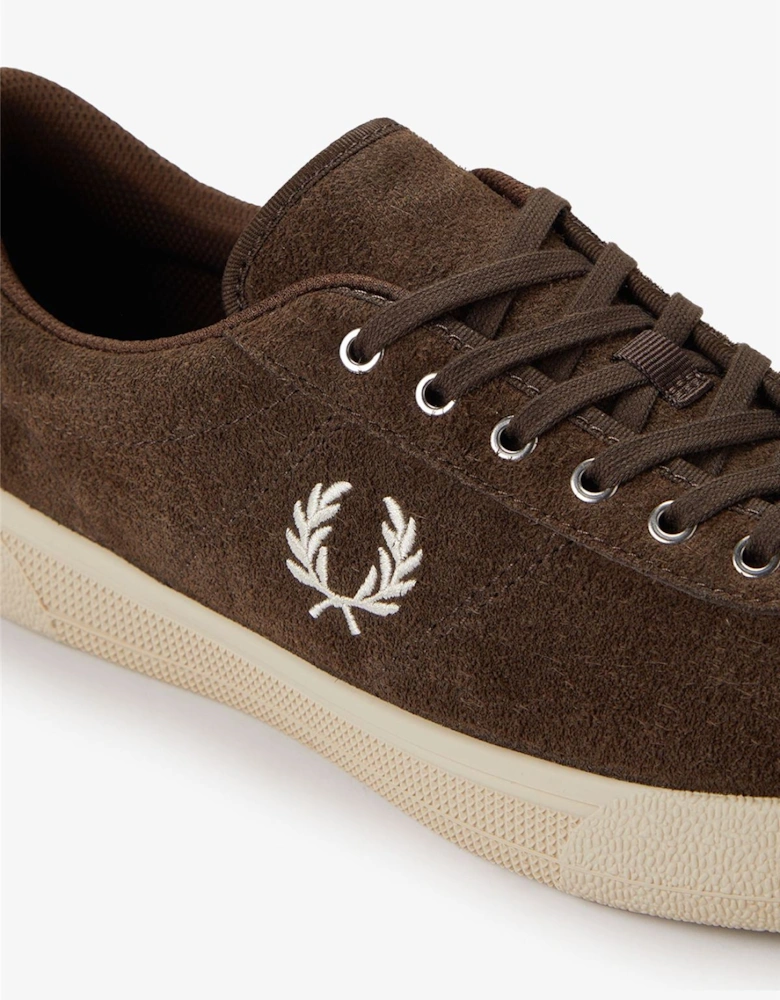 Tennis Shoe Suede Men's Tobacco/Ice Cream Trainers