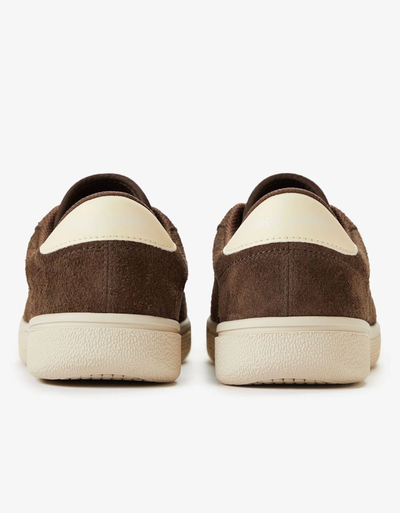Tennis Shoe Suede Men's Tobacco/Ice Cream Trainers