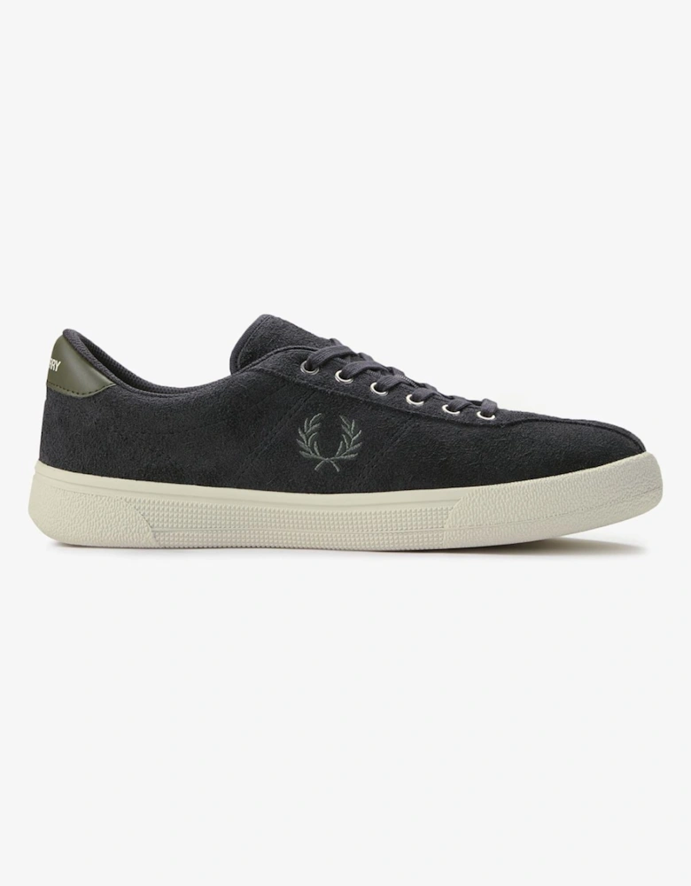 Tennis Shoe Suede Men's Anchor Grey Trainers