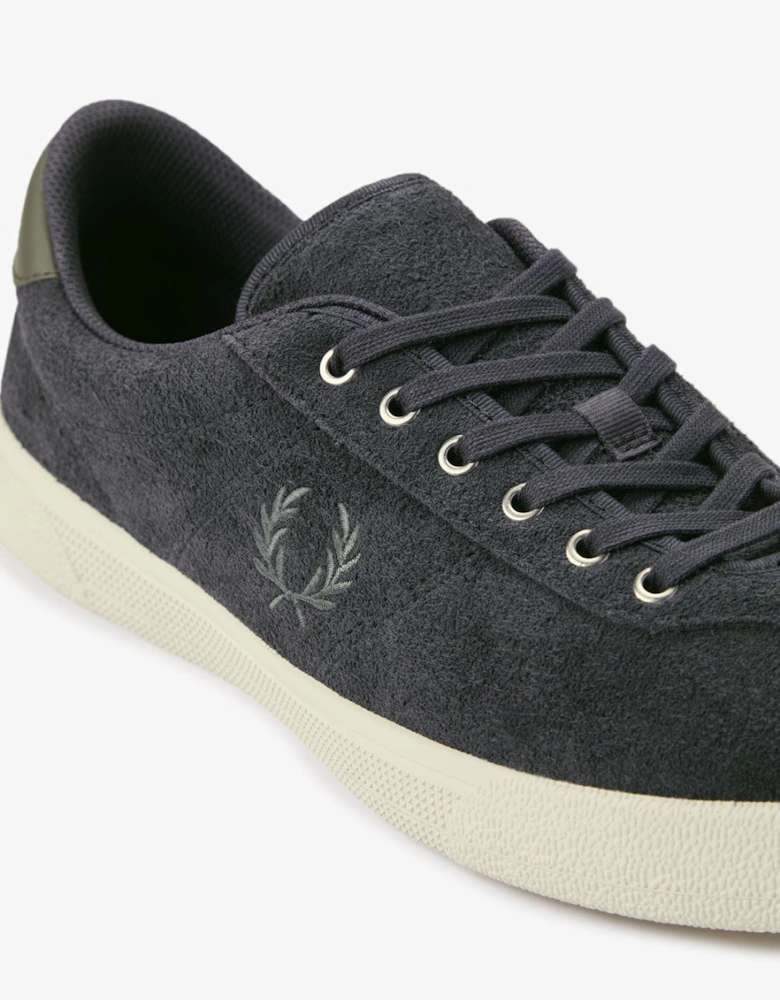 Tennis Shoe Suede Men's Anchor Grey Trainers